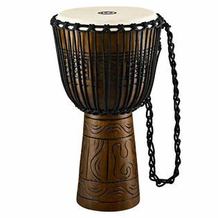 Meinl Rope Tuned Headliner Series Wood Djembe - Artifact Series - 10"