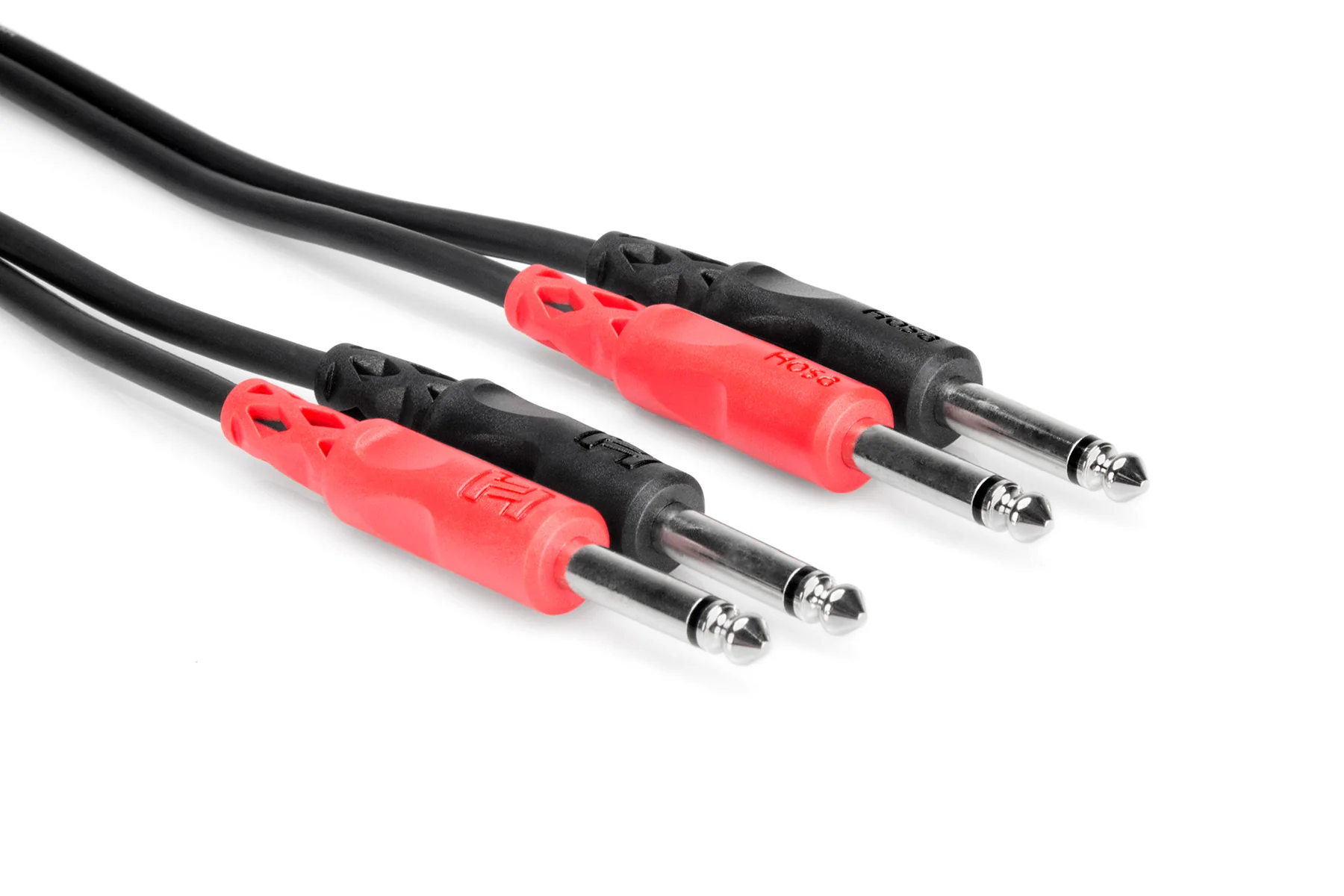 Hosa CPP-206 Stereo Interconnect, Dual 1/4 in TS to Same, 6 m