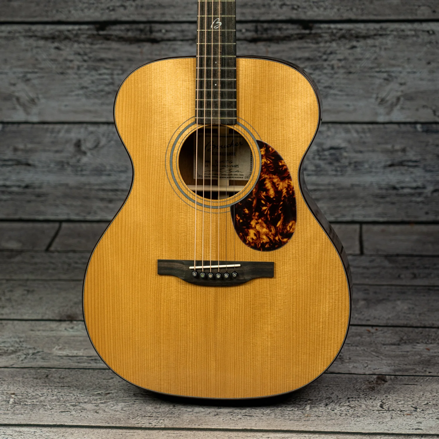 Boucher BG-41T-G Bluegrass Goose Series Torrefied Mahogany - OM Hybrid