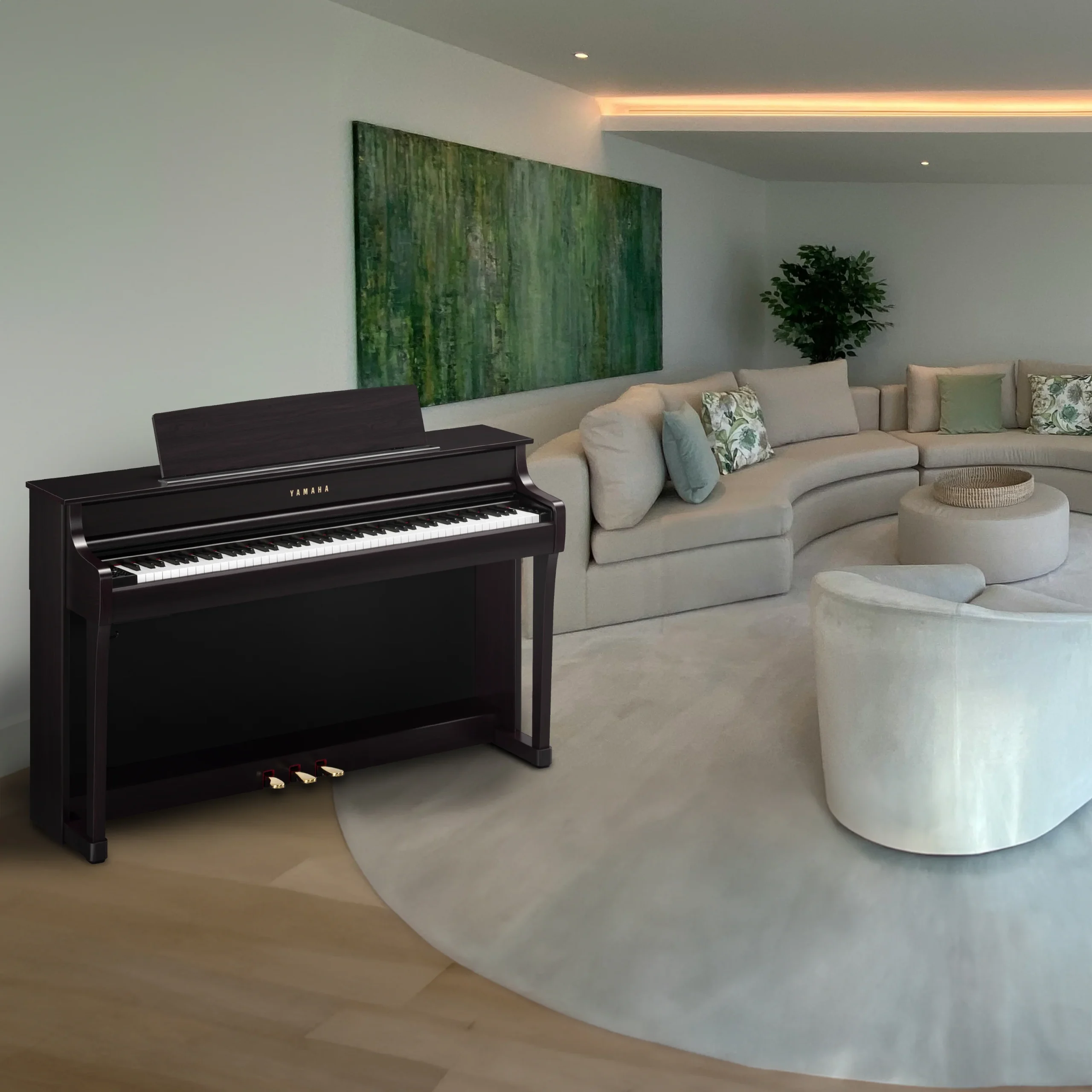 Yamaha Clavinova CLP-845 Digital Piano - Rosewood