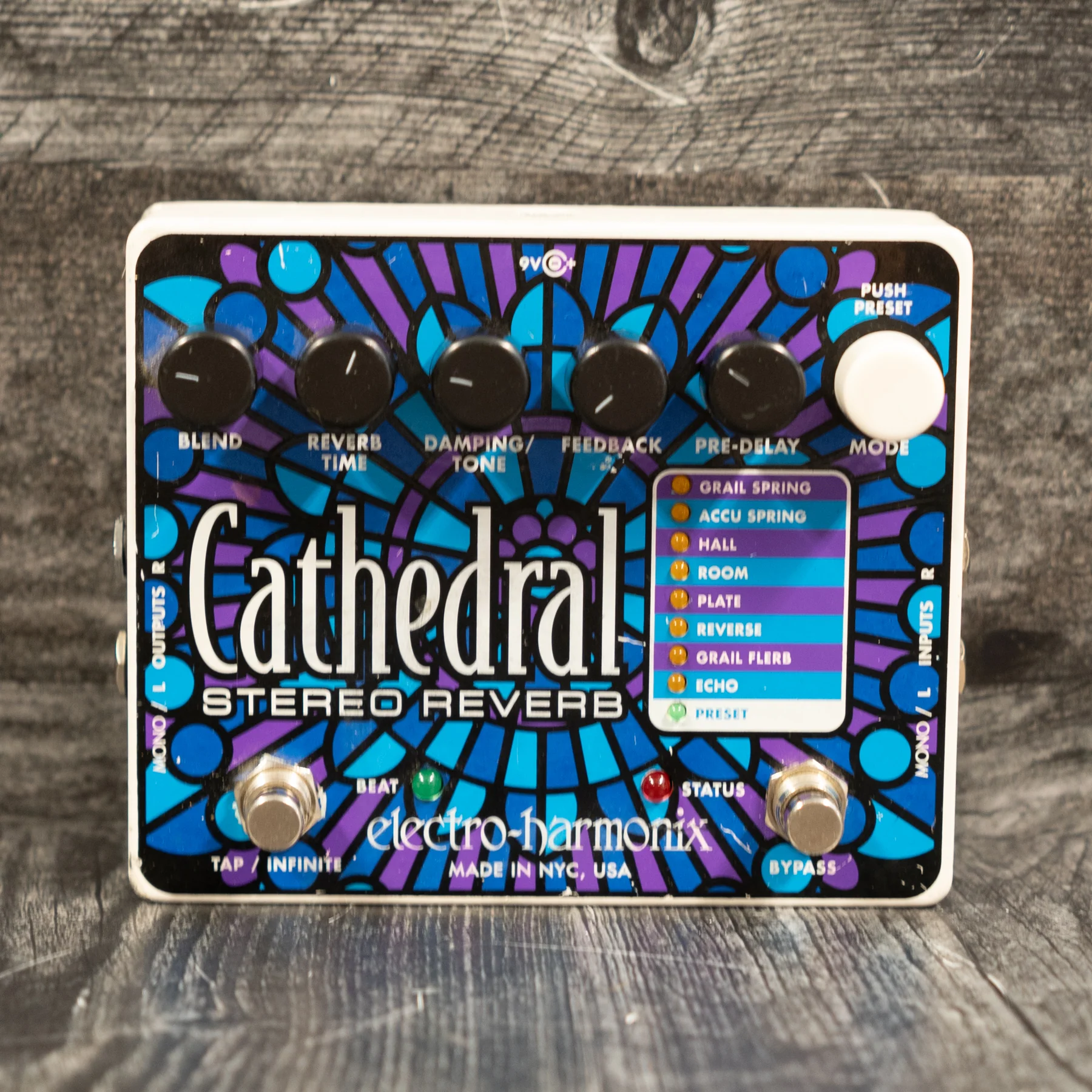 Electro-Harmonix Cathedral Stereo Reverb