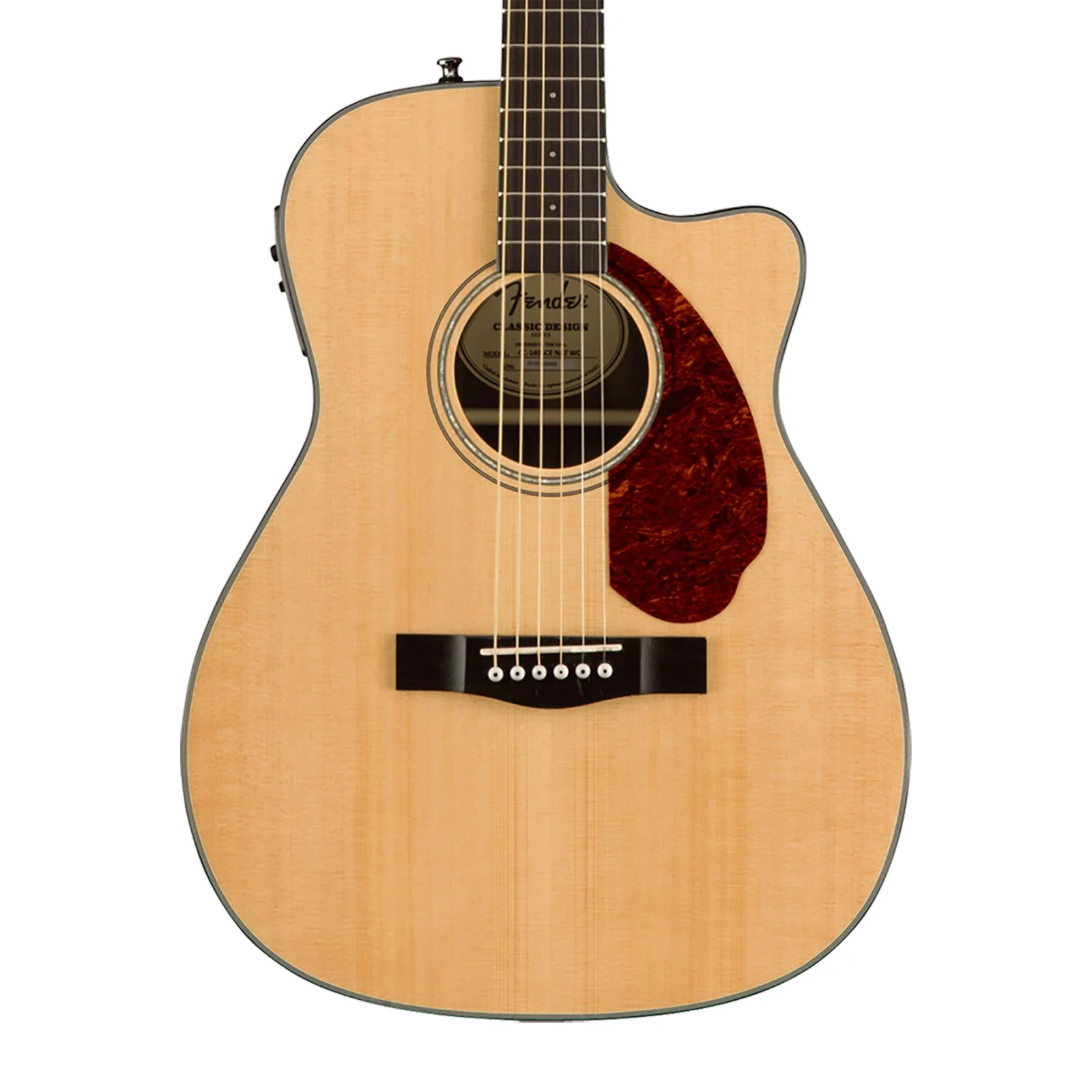 Fender CC-140SCE Concert - Walnut Fingerboard, Natural w/case