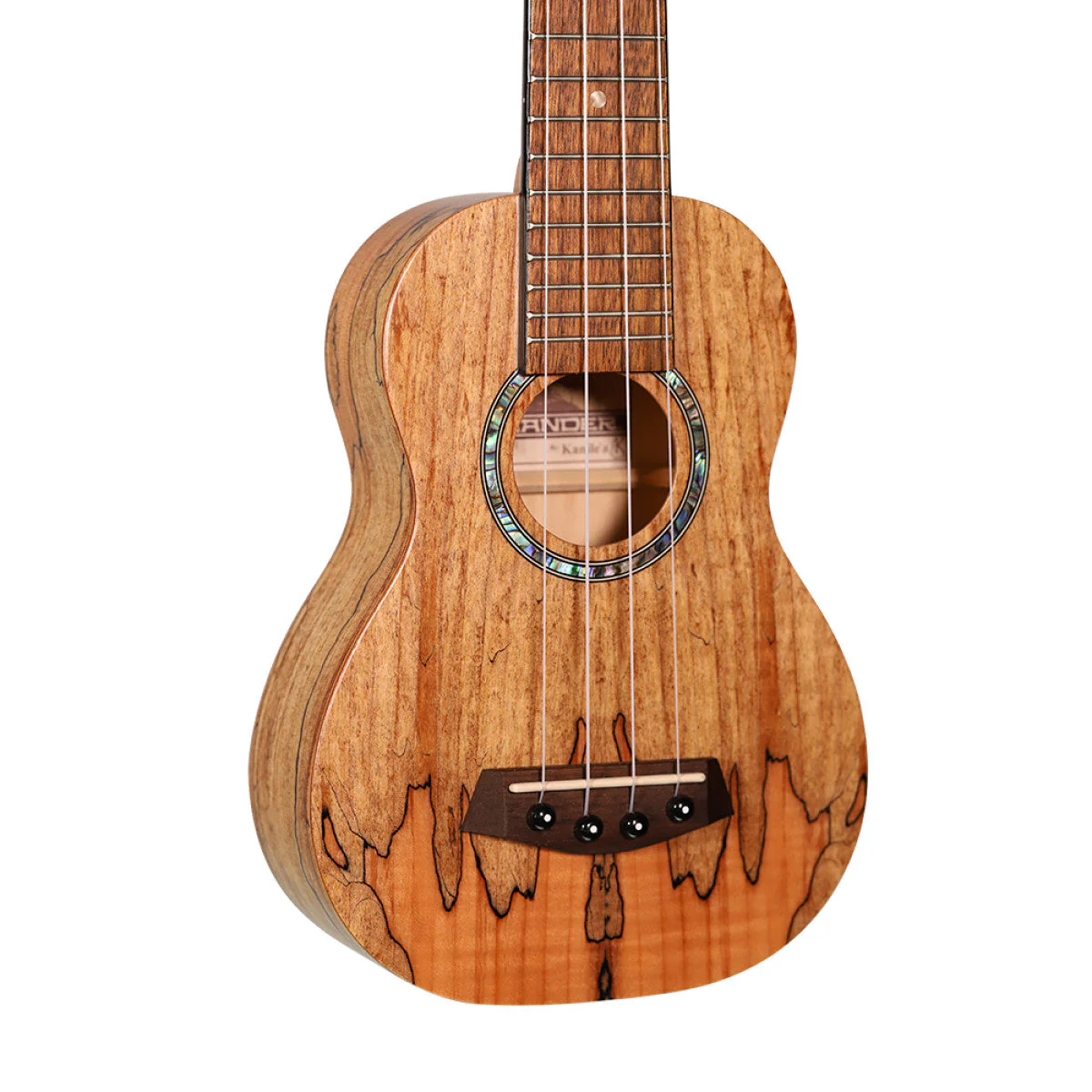 Islander MAS-4 Maple Ukulele Spalted Maple No Case or Bag