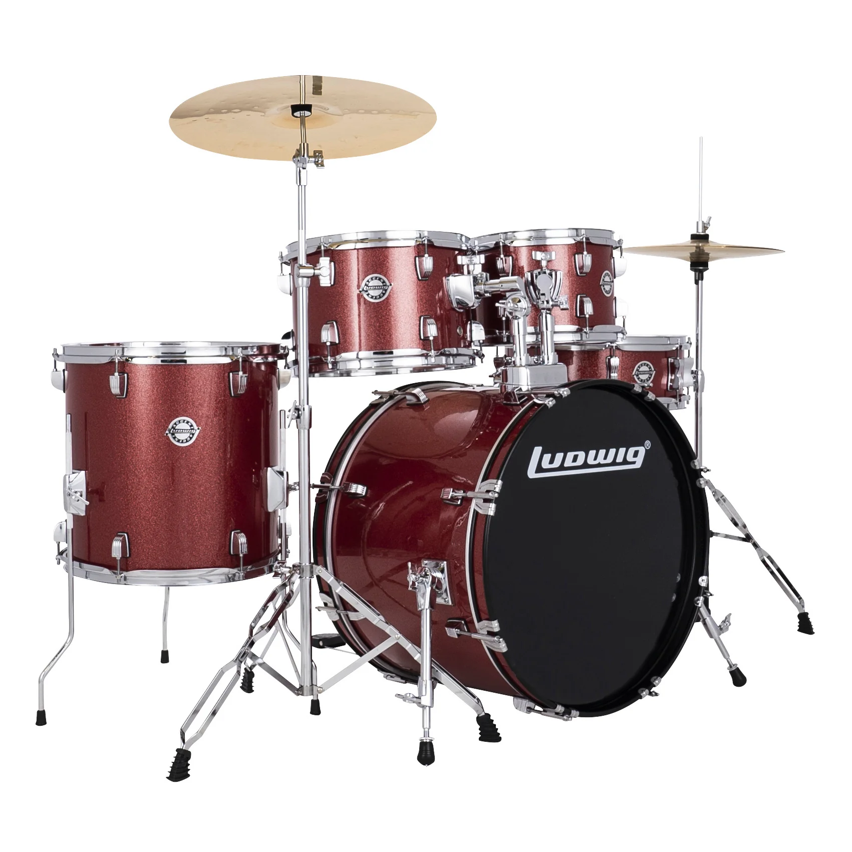 Ludwig Accent Drive, 5pc. Drum Kit