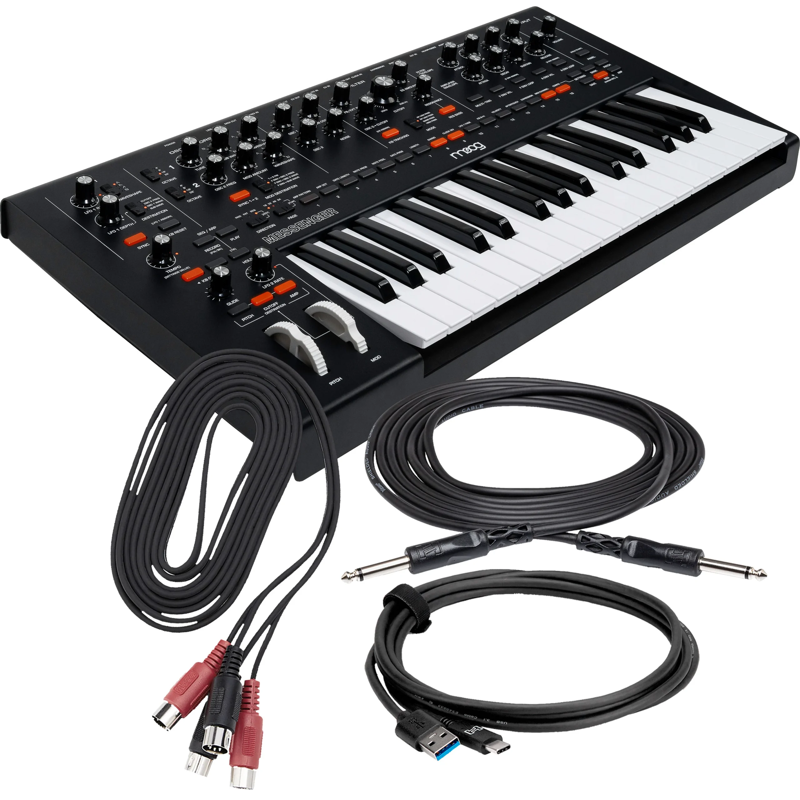 Moog Messenger Monophonic Analog Synthesizer BASIC CABLE KIT