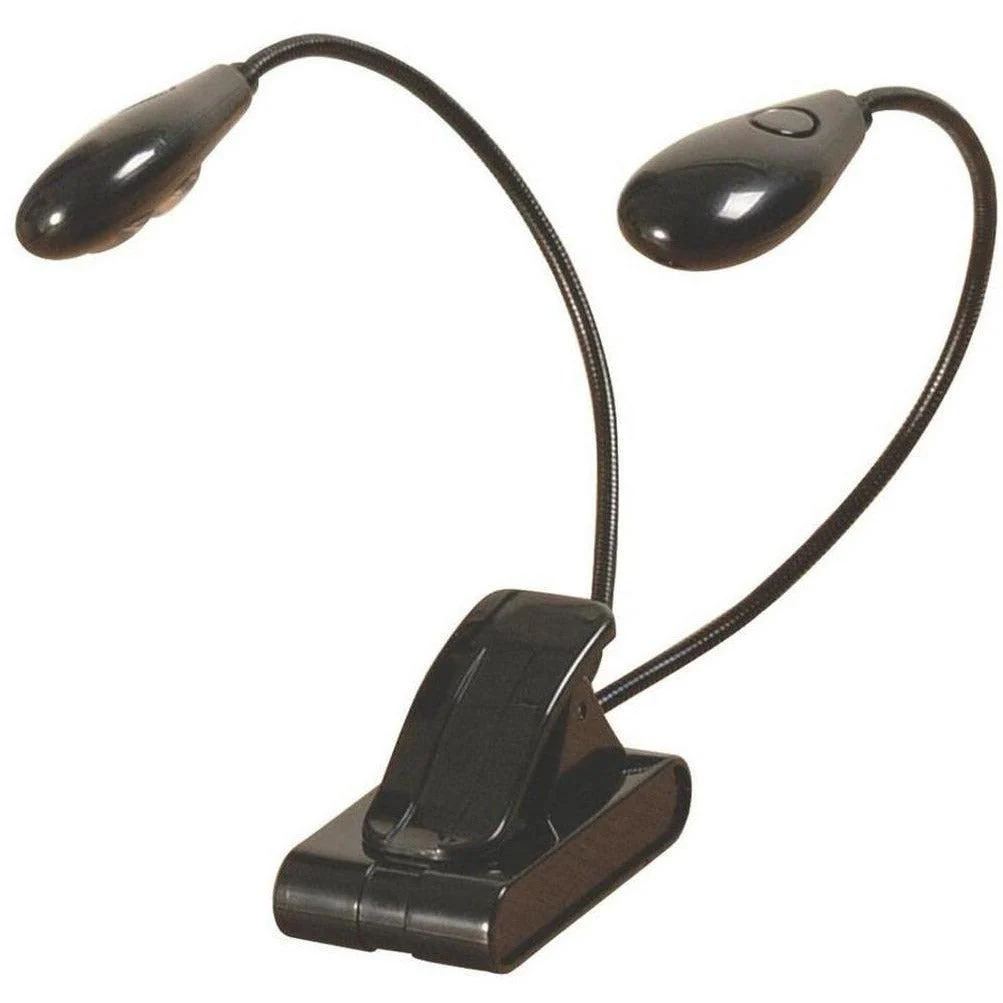 On-Stage LED204 Dual Head 4 LED Clip Light