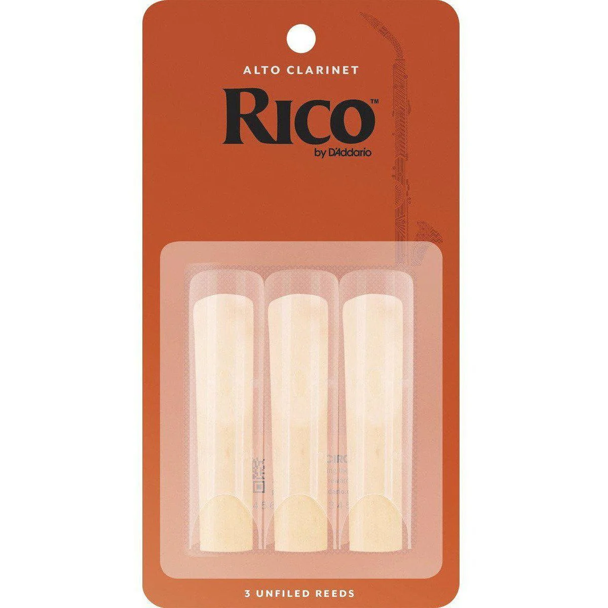 Rico Alto Clarinet Reeds 3-Pack