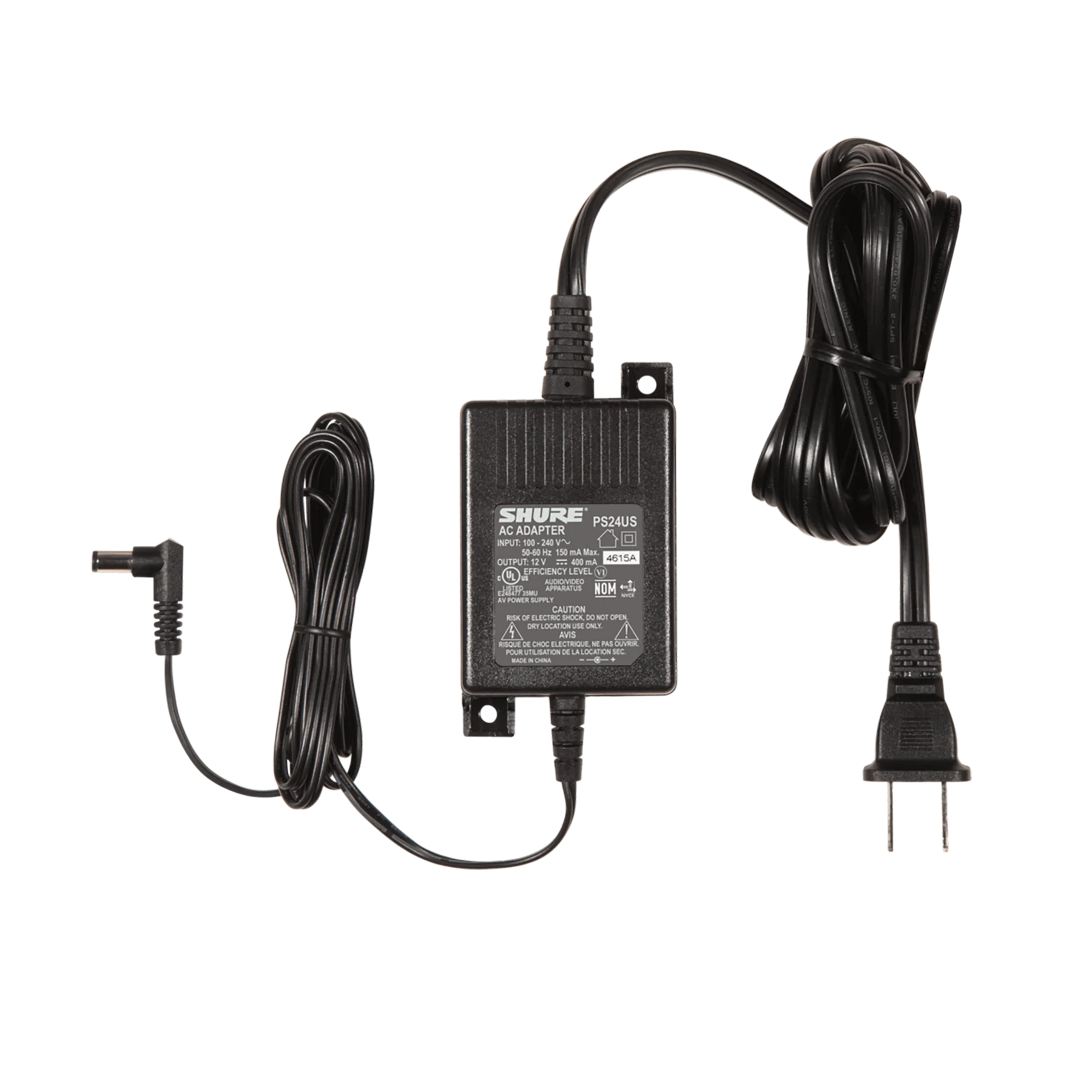 Shure PS24US Power Supply, Energy Eff.Switching