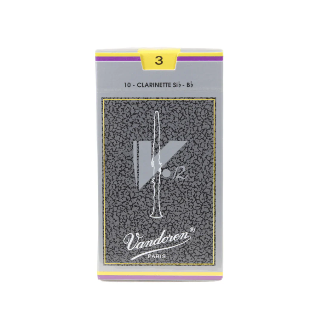 Vandoren CR193 #3 V.12 Bb Clarinet Reeds - Box of 10