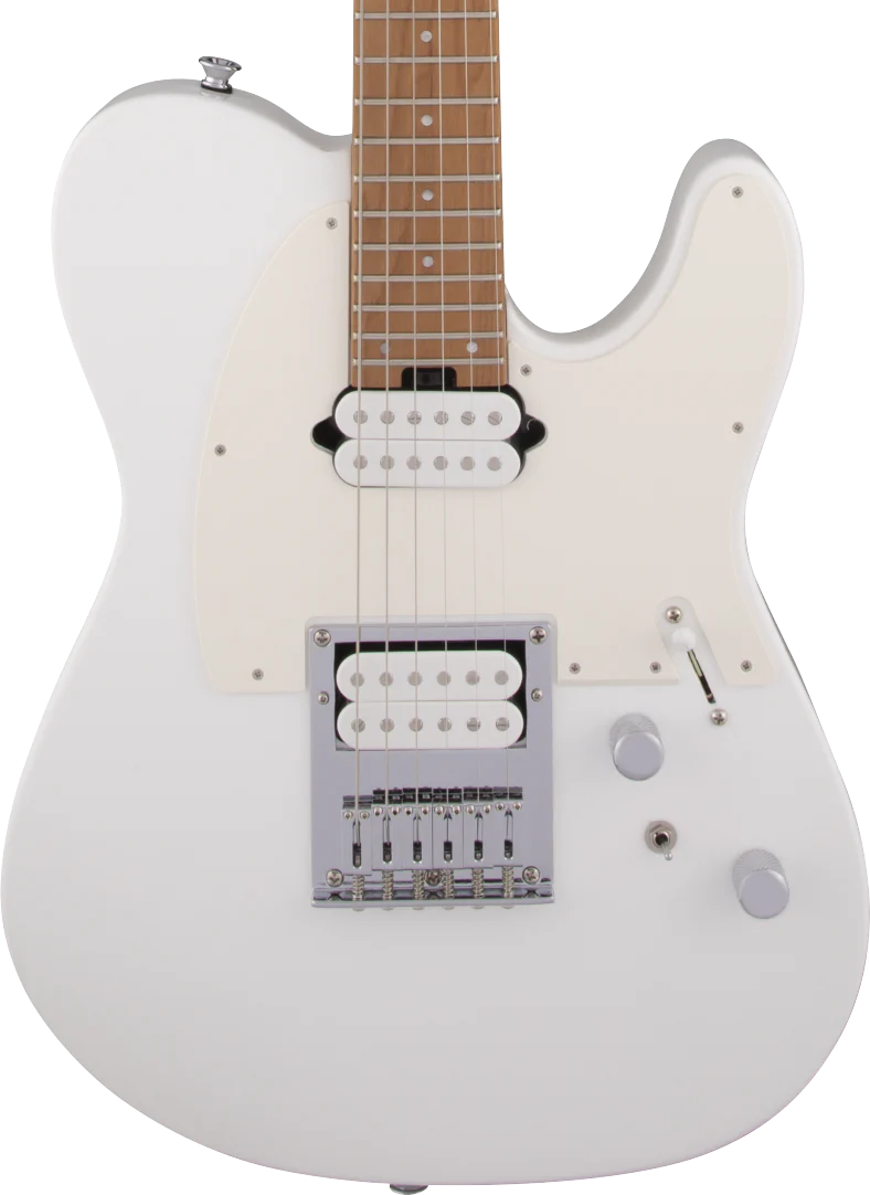 Charvel Pro-Mod So-Cal Style 2 24 HH HT CM - Caramelized Maple Fingerboard, Snow White