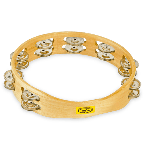 LP CP390 Headless Double Row Wood Tambourine - 10"