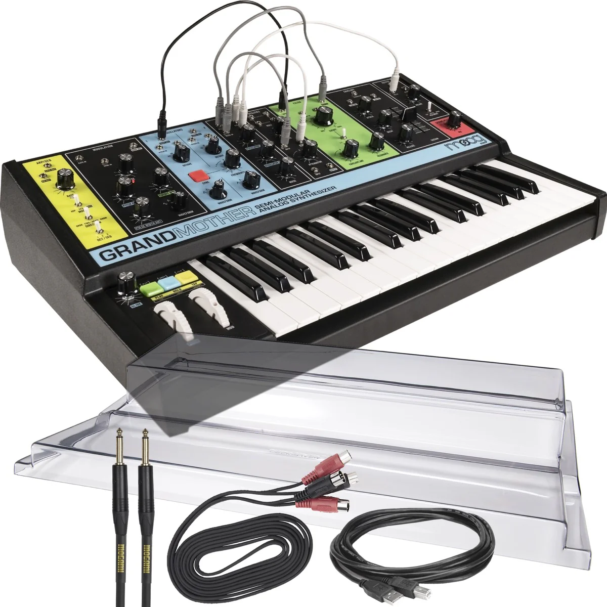 Moog Grandmother Semi-Modular Analog Synthesizer STUDIO KIT