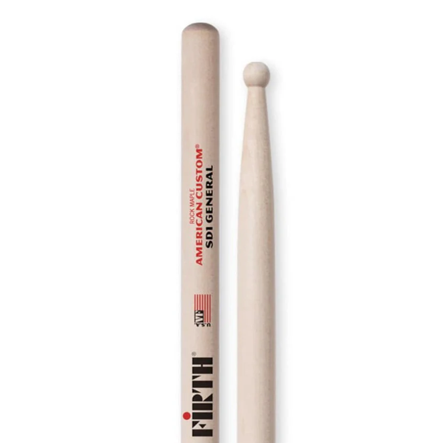 Vic Firth American Custom SD1 General Drumsticks (Wood Tip)