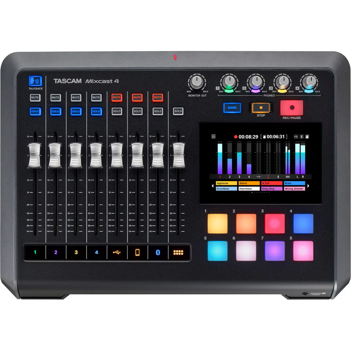 Tascam Mixcast 4 Podcast Station